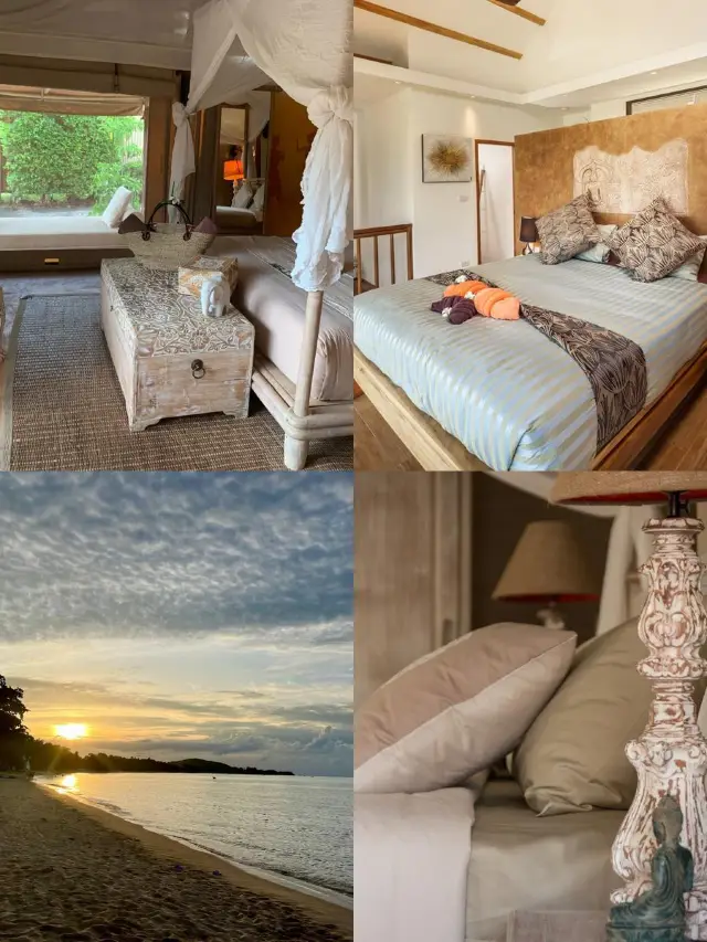 與浪漫邂逅的蘇梅島庫灣海灘別墅