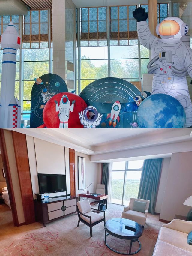 廊坊潮白河喜來登酒店，來廊坊一定要住的酒店，推薦！