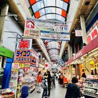 打卡日本大阪黑門市場