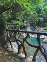 達州巴山大峽谷，風景優美，你去過嗎？