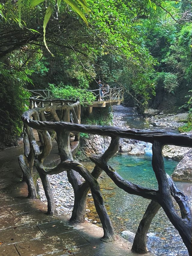 達州巴山大峽谷，風景優美，你去過嗎？