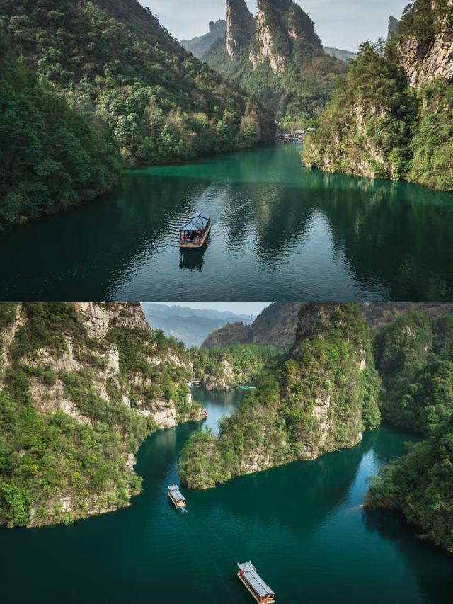 張家界寶峰湖景區遊覽！