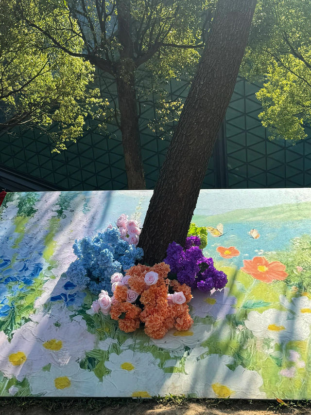 #大運中心邂逅藍花楹之夢