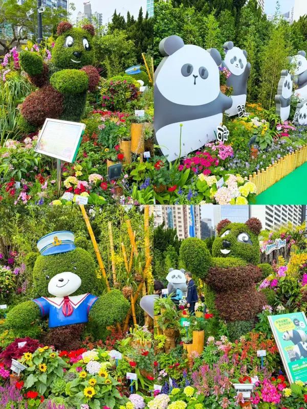 🌺香港維多利亞港花卉展2025：仿佛童話世界的美麗盛宴🌺