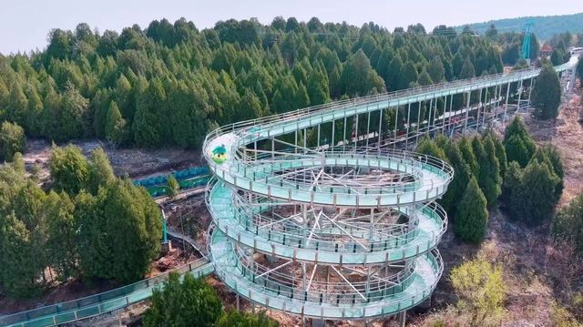 五一嚟肥城桃源勝境，玩到癲啦