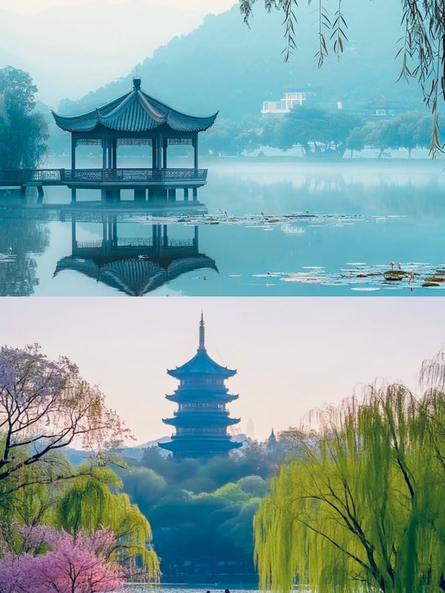《畫舫煙中淺，鶯歌柳外嬌——西湖十二時辰》