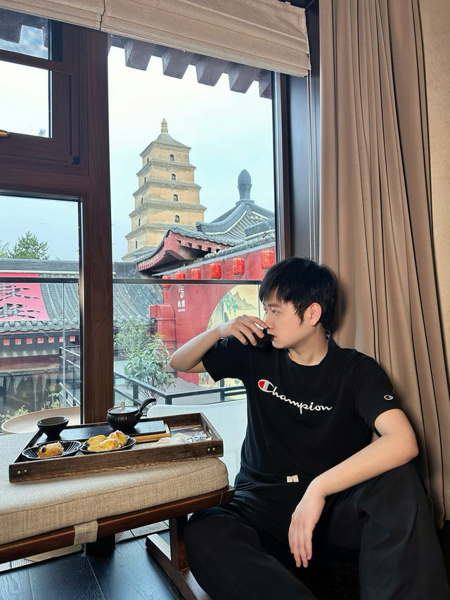 邊個會唔愛大雁塔旁邊嘅絕佳觀景房啊！