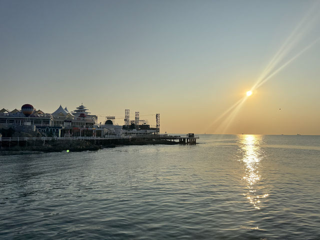 北戴河碧螺塔海上日出旅遊攻略