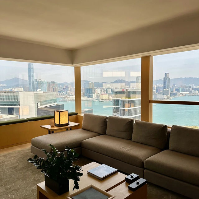 香港高奢酒店天花板！The Upper House 奕居絕美體驗✨