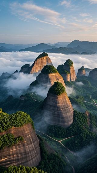 丹霞秘境登頂攻略