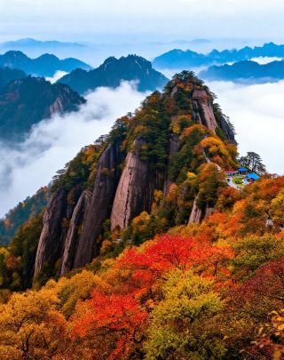 National 5A-Level Scenic Area | Member of the Global Geoparks Network | The Four-Season Secret Realm of the Central Plains Ridge