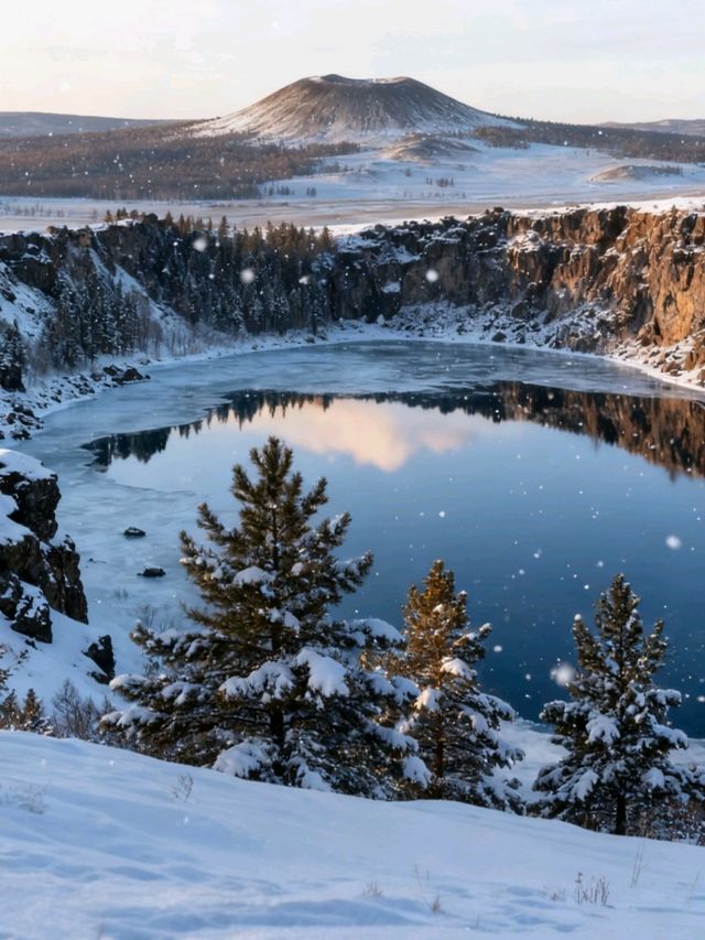 11月阿爾山:火山、森林與雪原交織的邊境童話之旅 11月阿爾山:火山、森林與雪原交織的邊境童話之旅