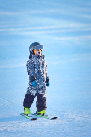 Ski Freely North of Chongli, Huapiling for Forest and Snowfield Views