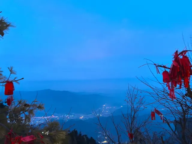 12.2老君山實測,金頂真的巨冷 12.2老君山實測,金頂真的巨冷