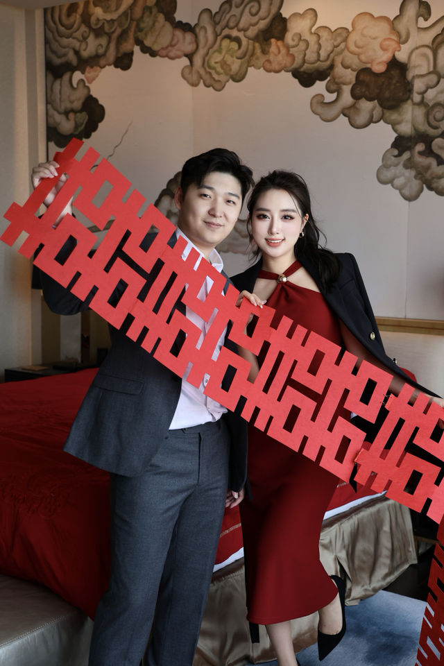 在深圳四季酒店大平層出嫁的儀式感