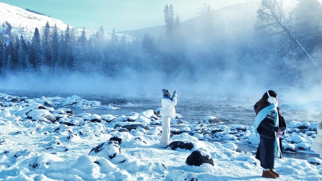 喀納斯河岸 喀納斯河岸