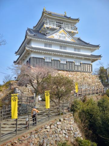 The starting point of Oda Nobunaga's ambition, an incredibly stunning sky castle