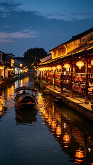 The entire old street in Anchang, Shaoxing, is soaked in cured meats.