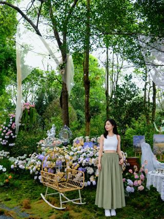 楽山大仏の向かいにある緑のオアシス｜森のツリーハウス、小川での磯遊び、子供と一日中リラックス