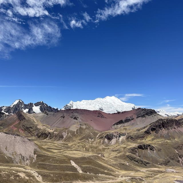 Rainbow Mountains in Peru 