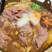 滿足野菜牛肉鍋 (德美壽司)