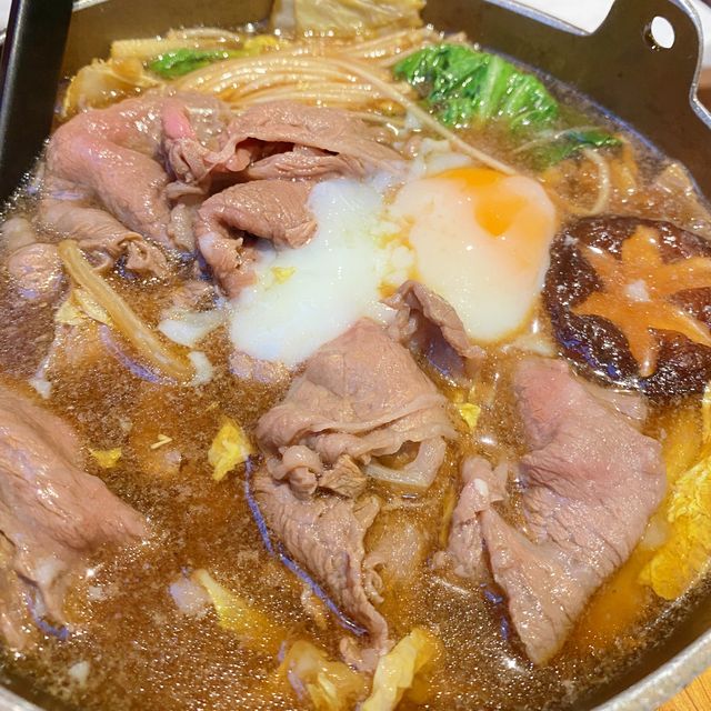 滿足野菜牛肉鍋 (德美壽司)