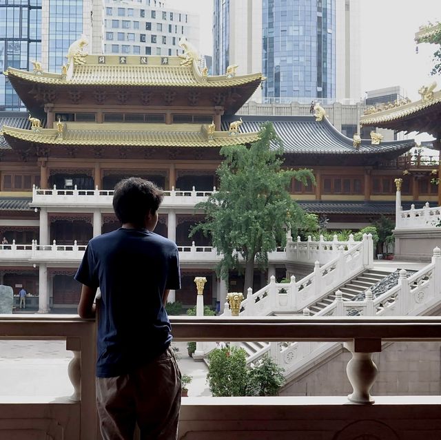 Jing An Temple in the Heart of Shanghai