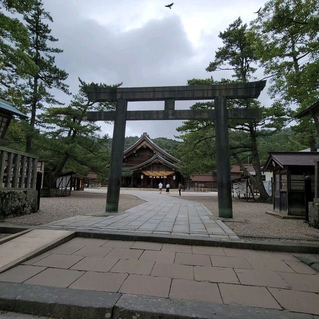 日本神道教最神社的地方之一「出雲大社」