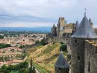 The Medival City Of Carcassonne 