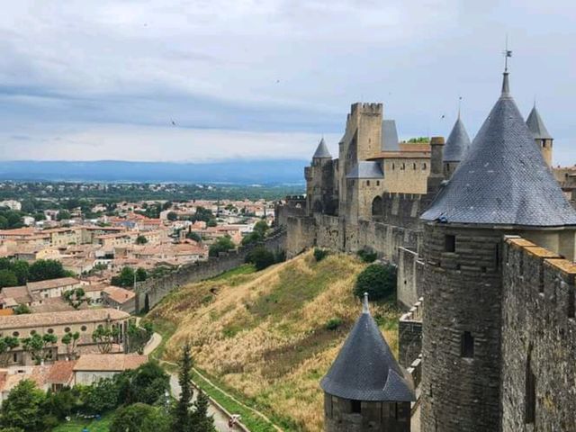 The Medival City Of Carcassonne 