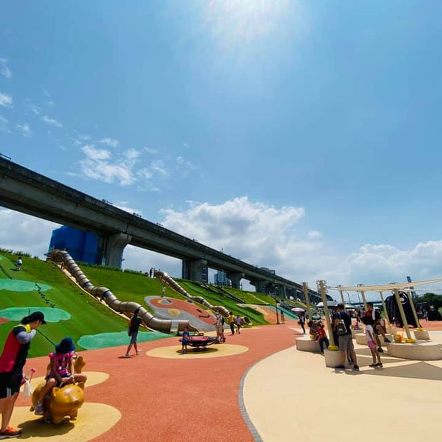 小孩的最愛-新北大都會公園(二重疏洪道河濱公園)