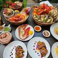 บุฟเฟต์นานาชาติโรงแรม ของสด คุ้ม ที่ห้องอาหาร Savio