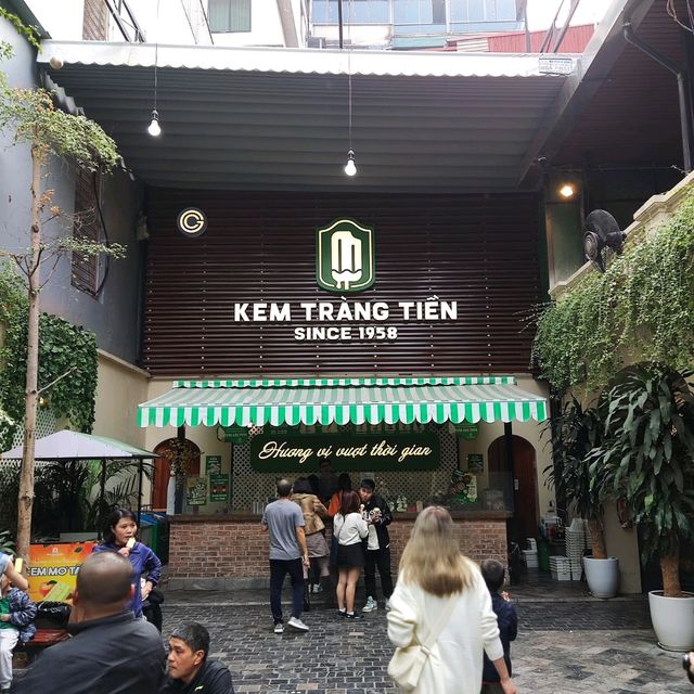 Ice Cream Shop in Hanoi