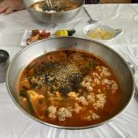 강릉여행 강릉역 앞 장칼국수 맛집 추천