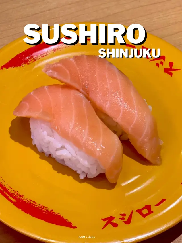 กินซูชิสุดฟินสายพาน Sushiro ที่ชินจุกุ 🍣