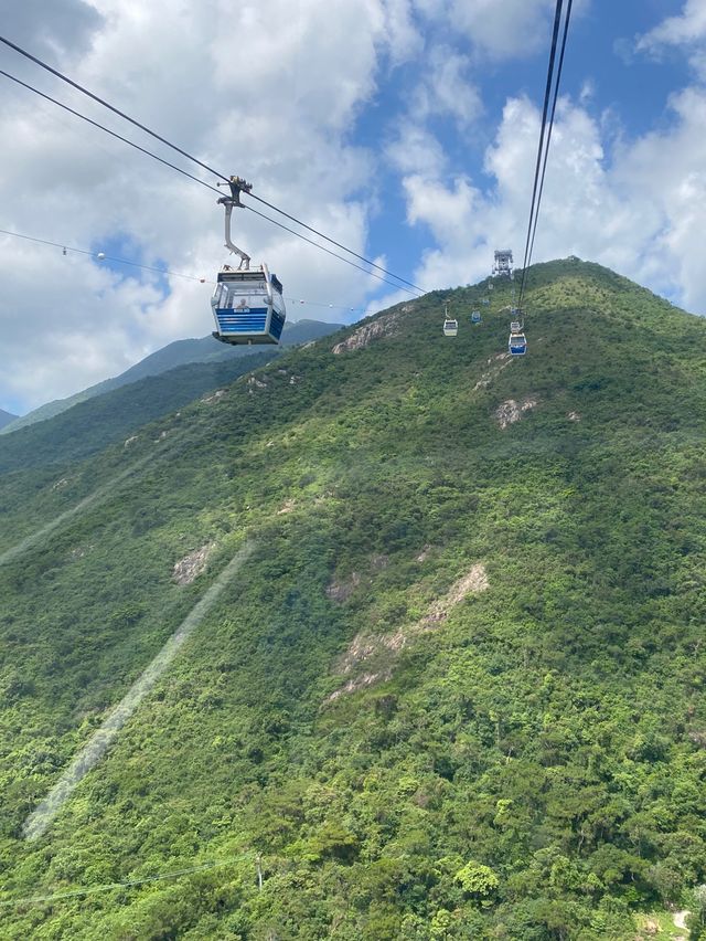 🇭🇰ขึ้นกระเช้าลอยฟ้านองปิง ที่ฮ่องกง🚡