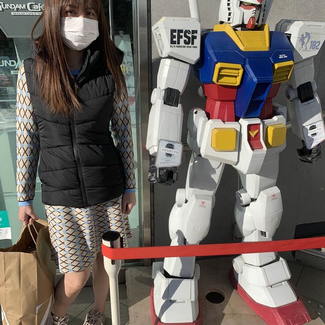 お台場観光　ガンダムベース