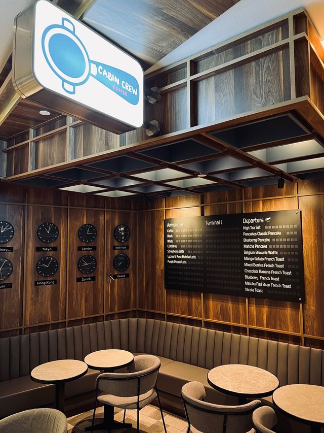 《半價嘆特色機倉餐廳 Cabin Crew Coffee 📸》