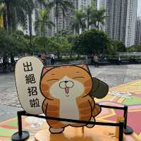 台灣人氣巨星喵登陸秀茂坪