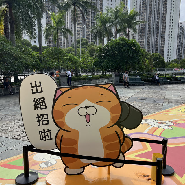 台灣人氣巨星喵登陸秀茂坪