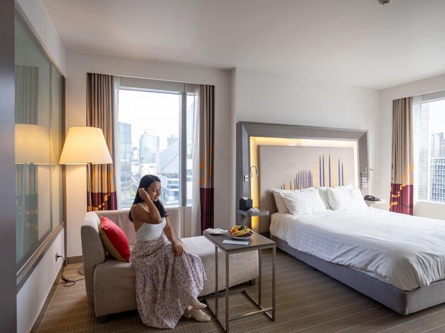 Novotel Bangkok Ploenchit Sukhumvit ที่พักวิวปัง