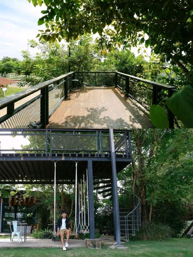 Tree Trees Cafe ศรีเมืองใหม่ อุบลฯ