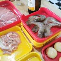 ลงหม้อสุกี้ ชาบู​บุฟเฟ่ต์​ราคาประหยัด 