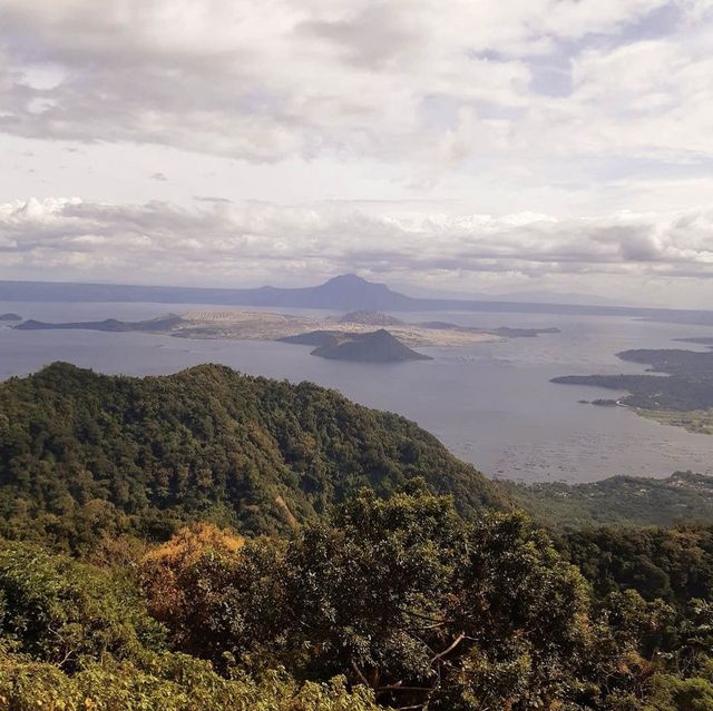 Scenic View at the top of Taal Vista Hotel 