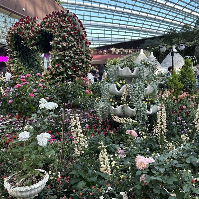 Flower Dome at Gardens by the bay
