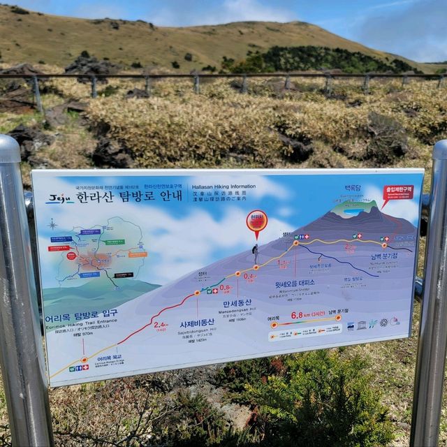 제주여행 어리목 등산 코스