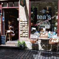 HAGA Old Town in Gothenberg,Sweden