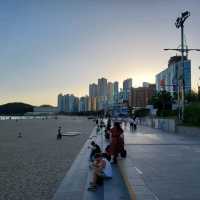 The beach in the city, Haeundae Beach