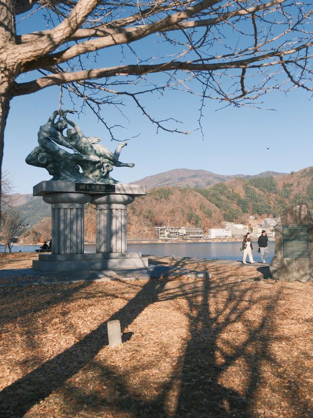 人少景美 可以看到富士山的寧靜公園🍂