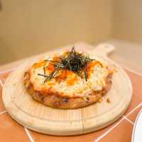 《🌿啟德Airside輕食新餐廳｜特濃抹茶🍵+明太子薄餅🍕》